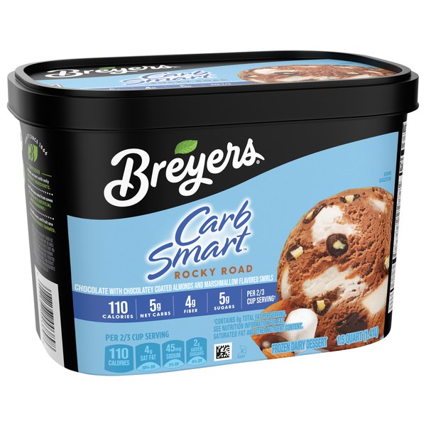 Breyer's Carb Smart Rocky Road Ice Cream | $5.99 - Buy 1, Get 1 Free