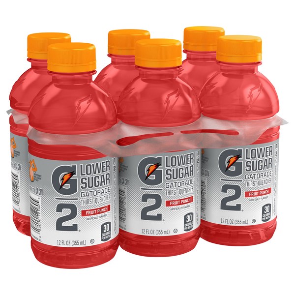 Gatorade Fruit Punch Low Sugar, 6Pk | $6.48 - $5.99