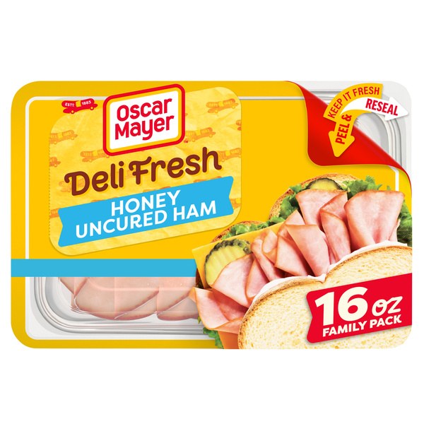 Oscar Mayer Deli Fresh Honey Uncured Ham Value Pack | 2 for $7.00