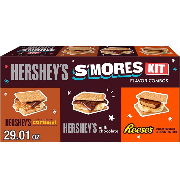 Hershey's S'Mores Kit with Reese's Combos (29.01 oz) — $16.48 (Exp: 05/31/26)