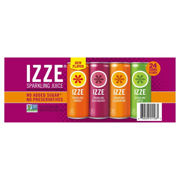 Izze Sparkling Juice (8.4 oz, 24 ct) $18.99 -> $13.69