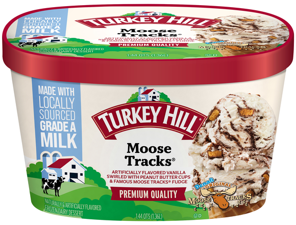 Turkey Hill Denali Original Moose Tracks Frozen Dairy Dessert