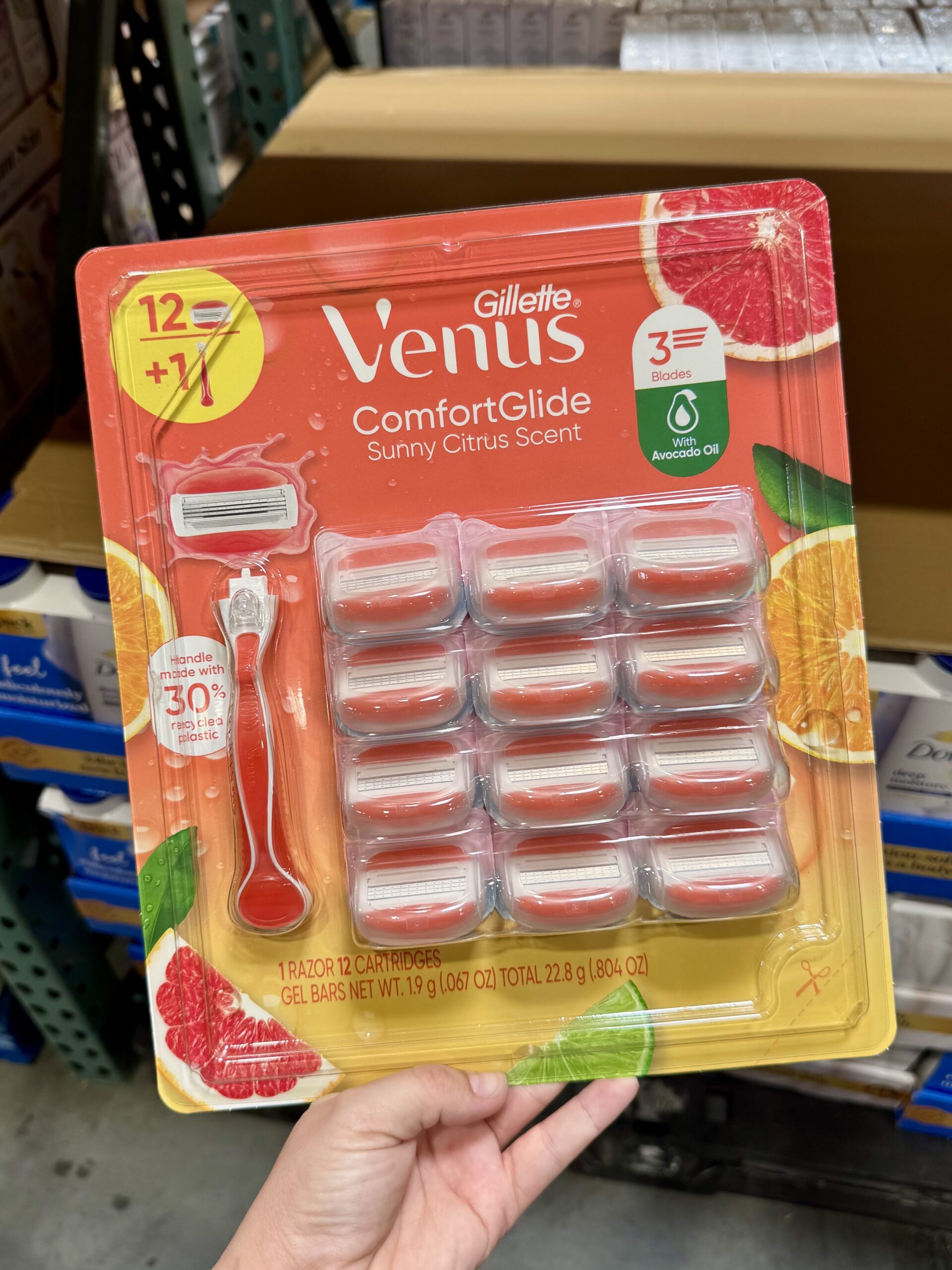 Gillette Venus ComfortGlide Sunny Citrus Scent