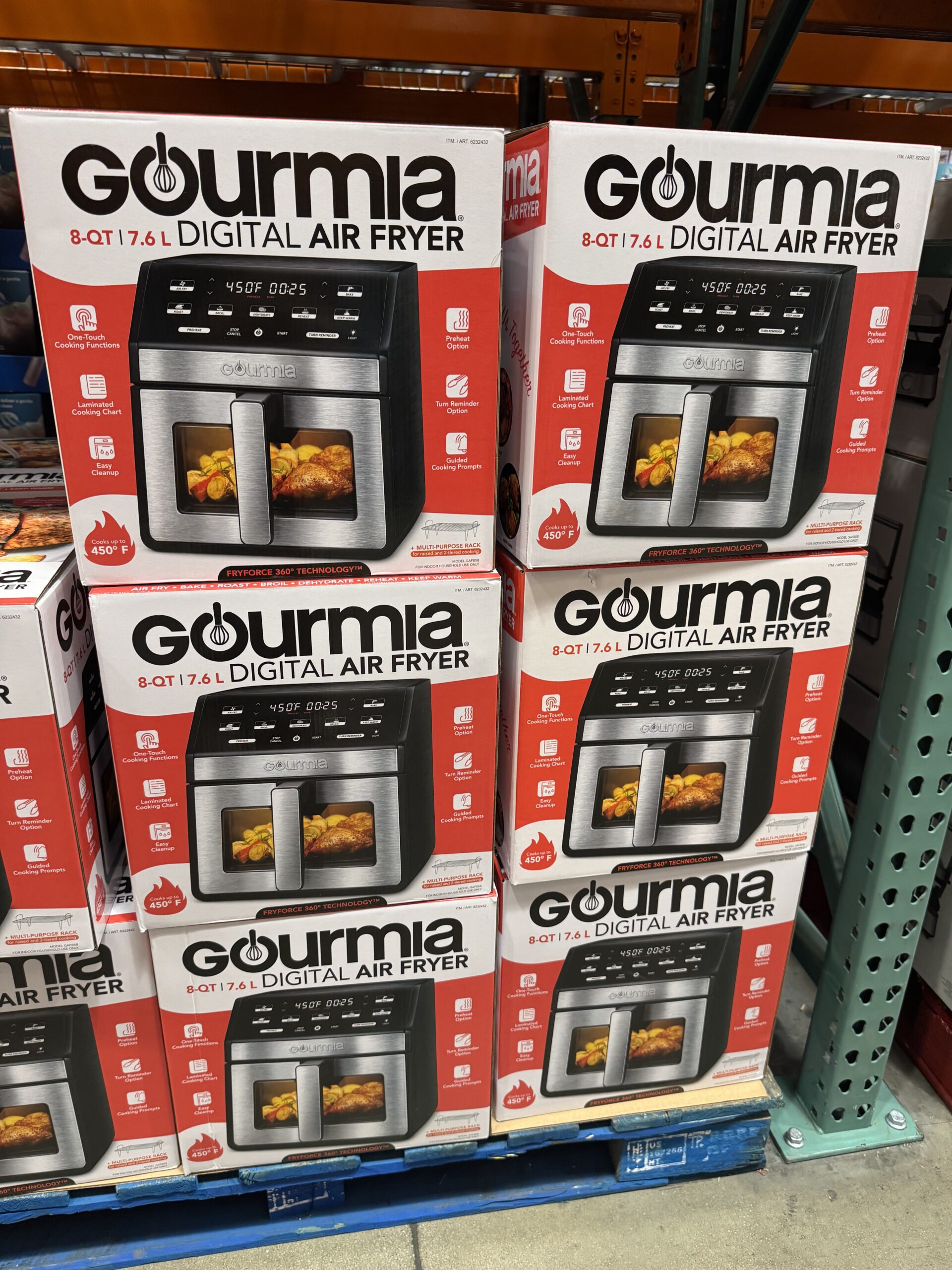 Gourmia 8-QT Digital Air Fryer