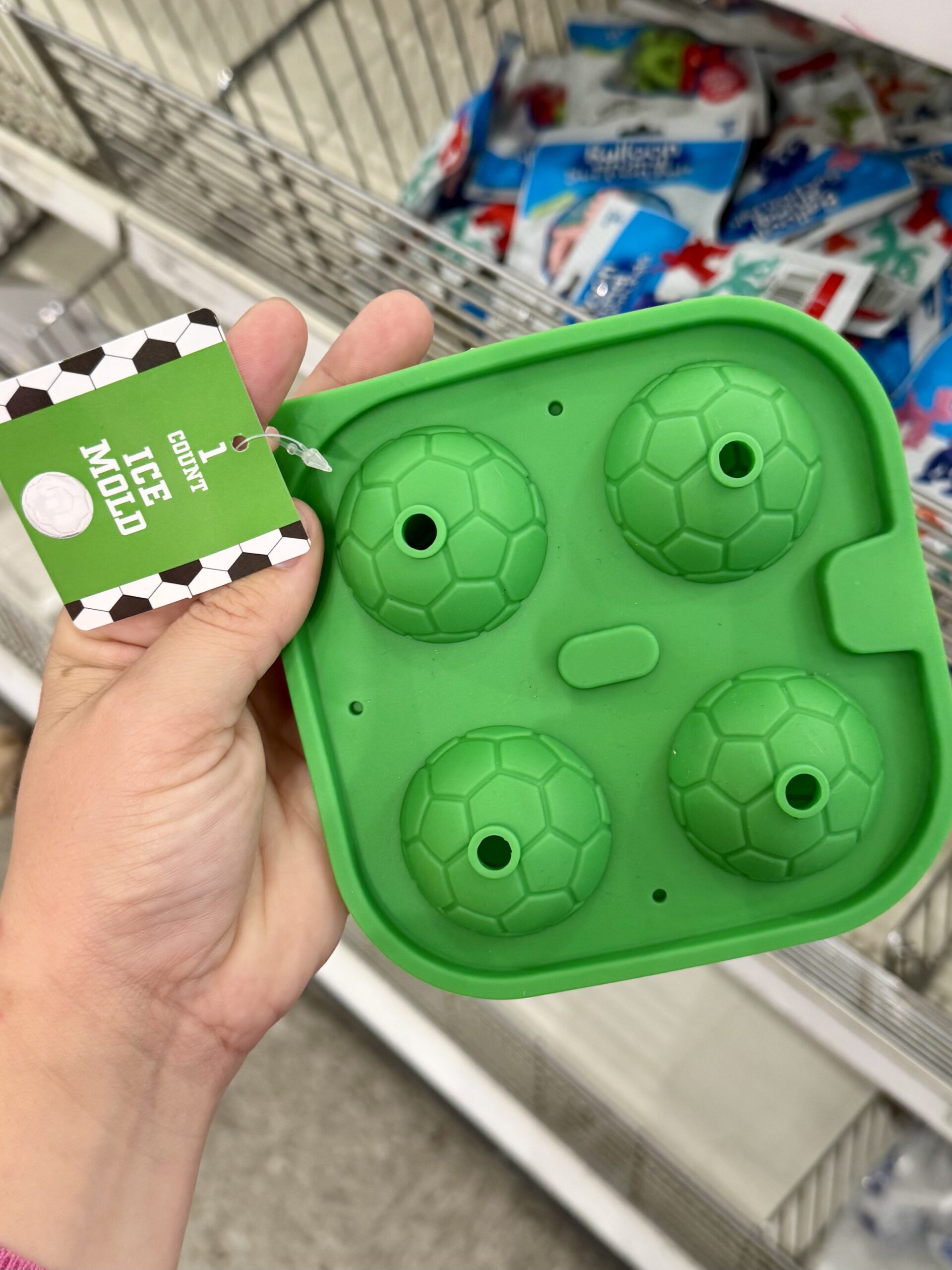 Soccer Ice Mold - in store