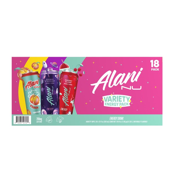 Alani Nu Summer Pack Energy Drink (12 oz, 18 ct) $22.59 -> $16.59