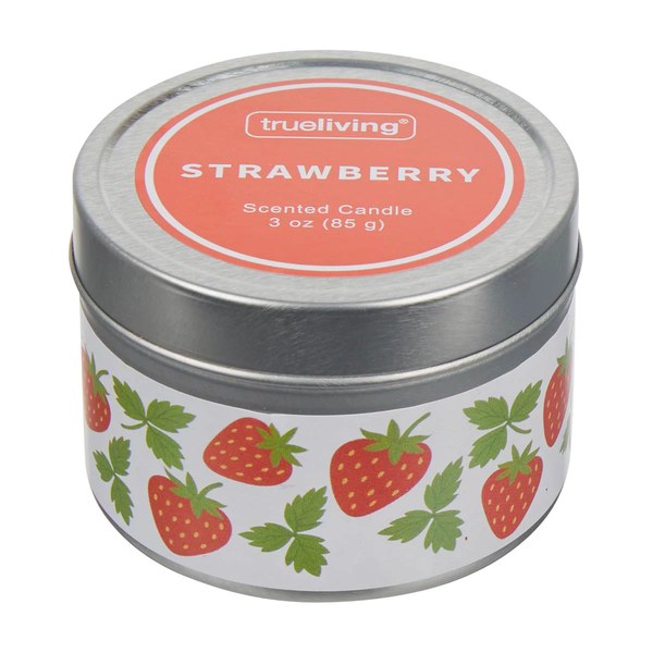 Citrus-Scented Tin Candles $1 each