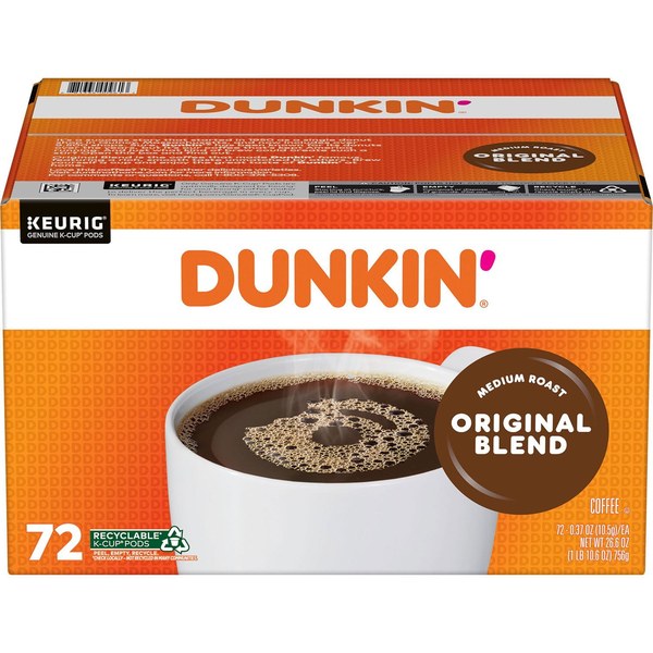 Duncan 72-Count K-Cup Pods | Before: $46.48 | Now: $37.48