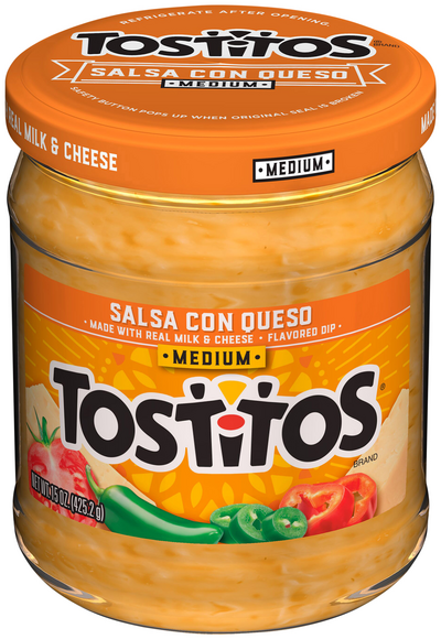 Tostitos Medium Salsa con Queso Dip