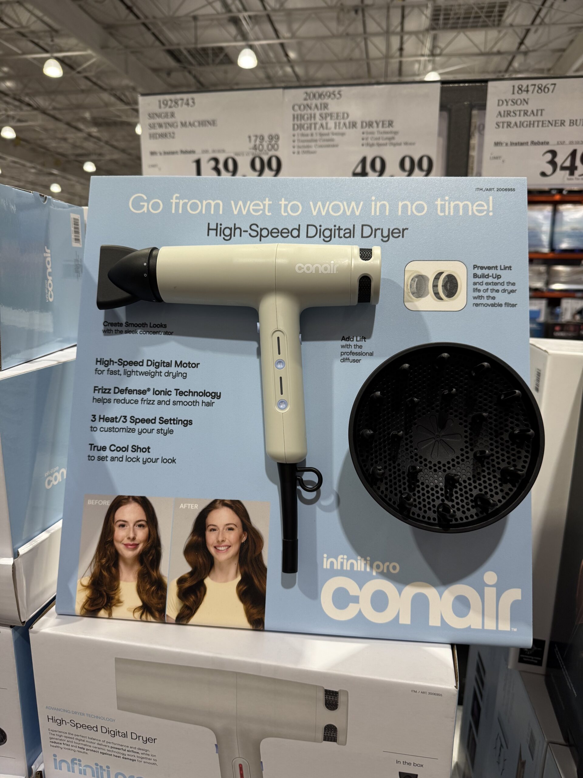 Infiniti Pro Conair High-Speed Digital Dryer