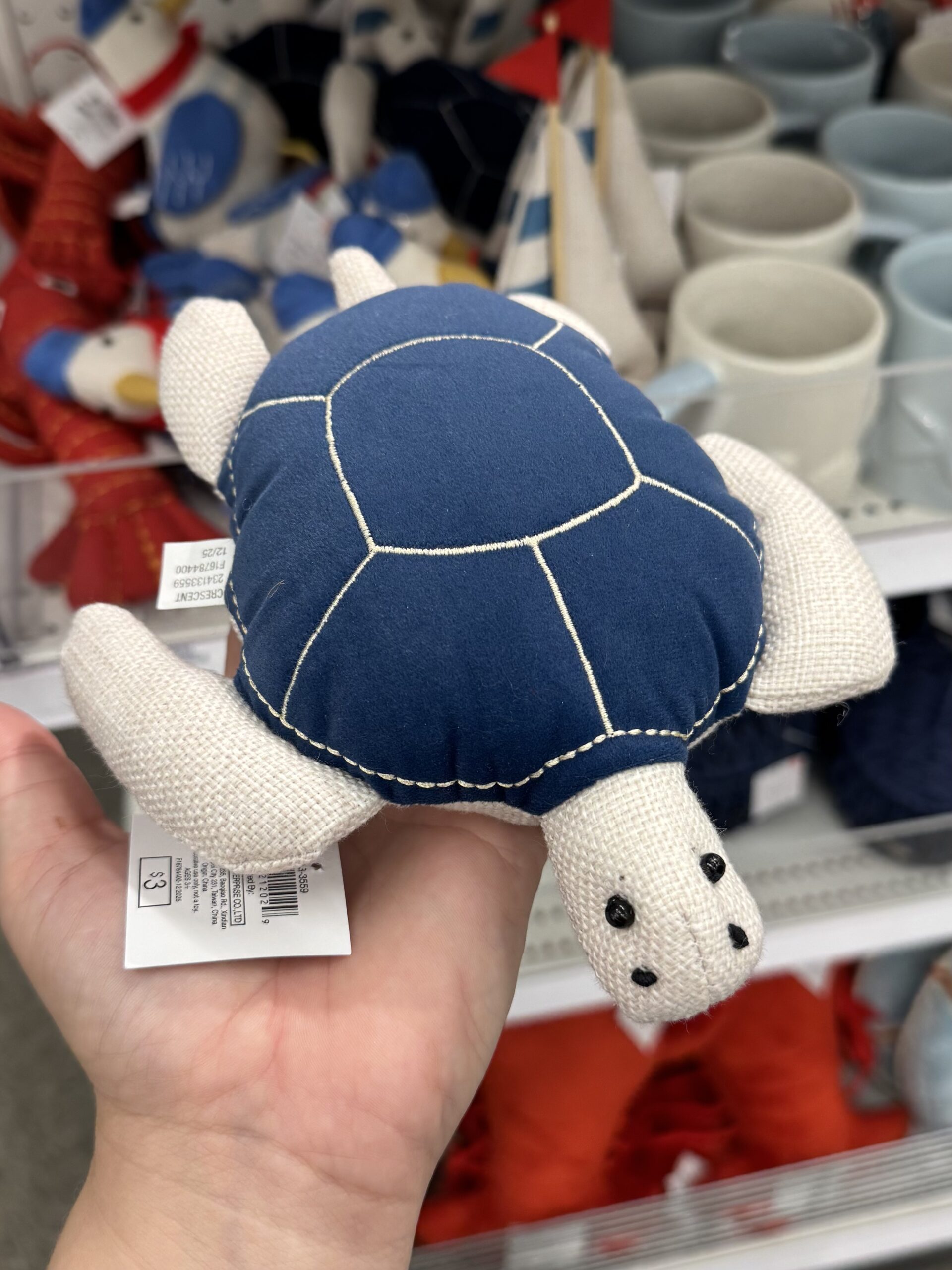 Target Fabric Turtle Decor - in store