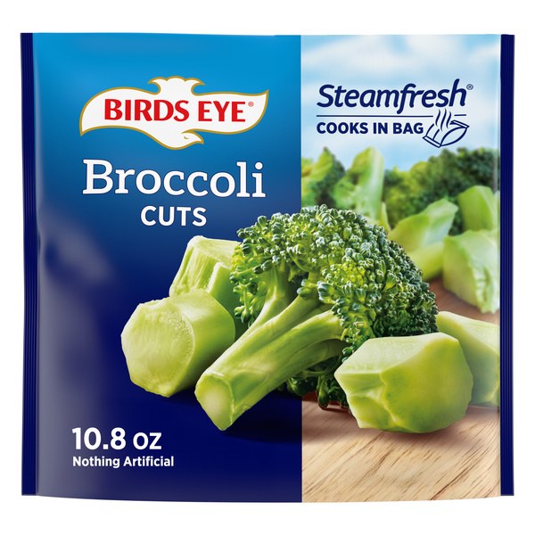 Birds Eye Steamfresh Broccoli Cuts, Frozen Vegetables, 10.8 oz. Bag | $1.49 - 99¢