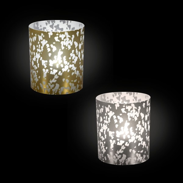 Luminessence Metallic LED Votive Candles ($1.25)