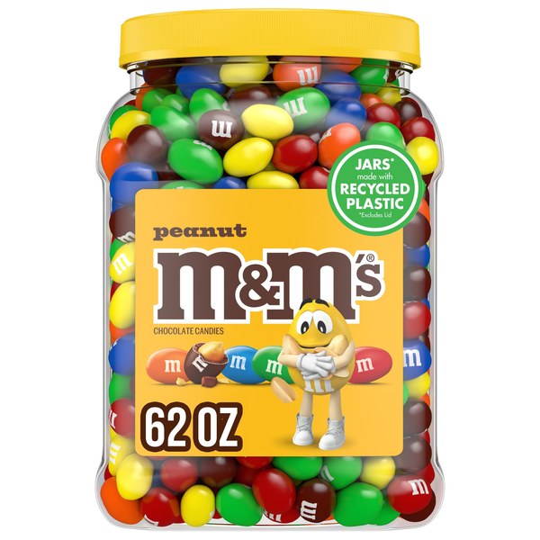 Mars Peanut M&M's Bulk Jar - $13.98