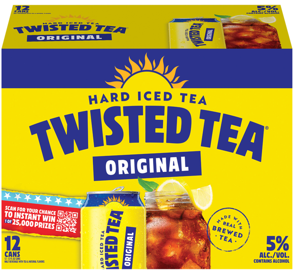 Twisted Tea Original Hard Iced Tea - 12 pk