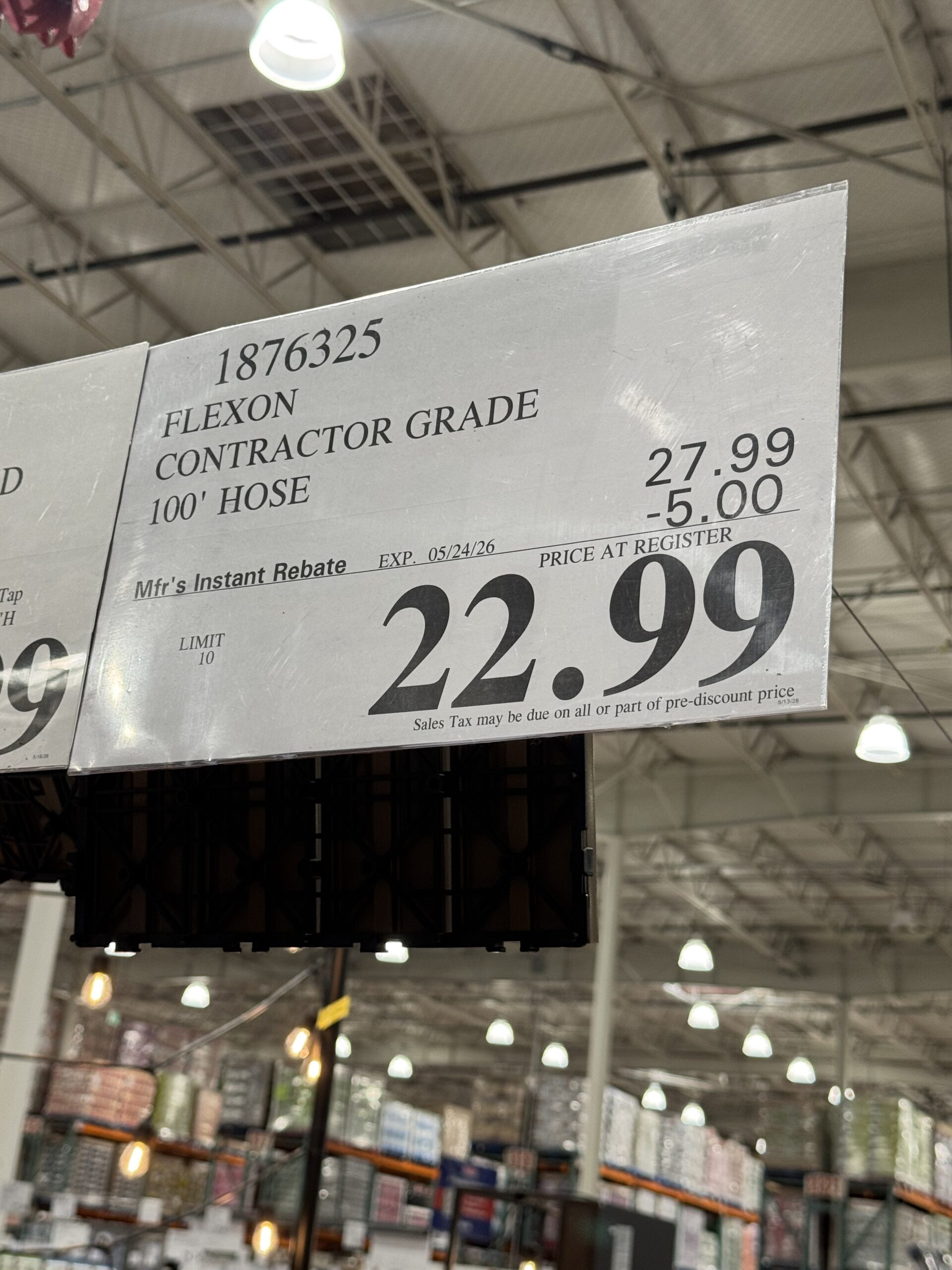 Flexon FLEXTREME CONTRACTOR GRADE - price tag