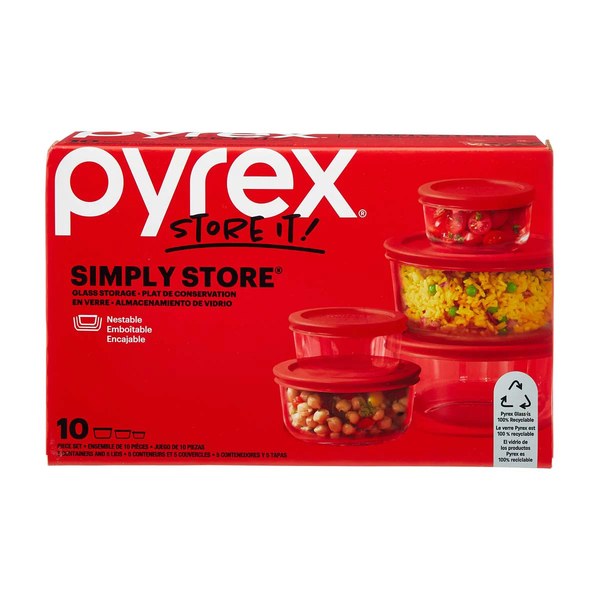 10-Piece Food Storage Sets