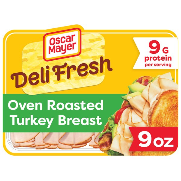 Oscar Mayer Deli Fresh Oven Roasted Turkey Breast, 9 oz Pack | 2 for $7.00