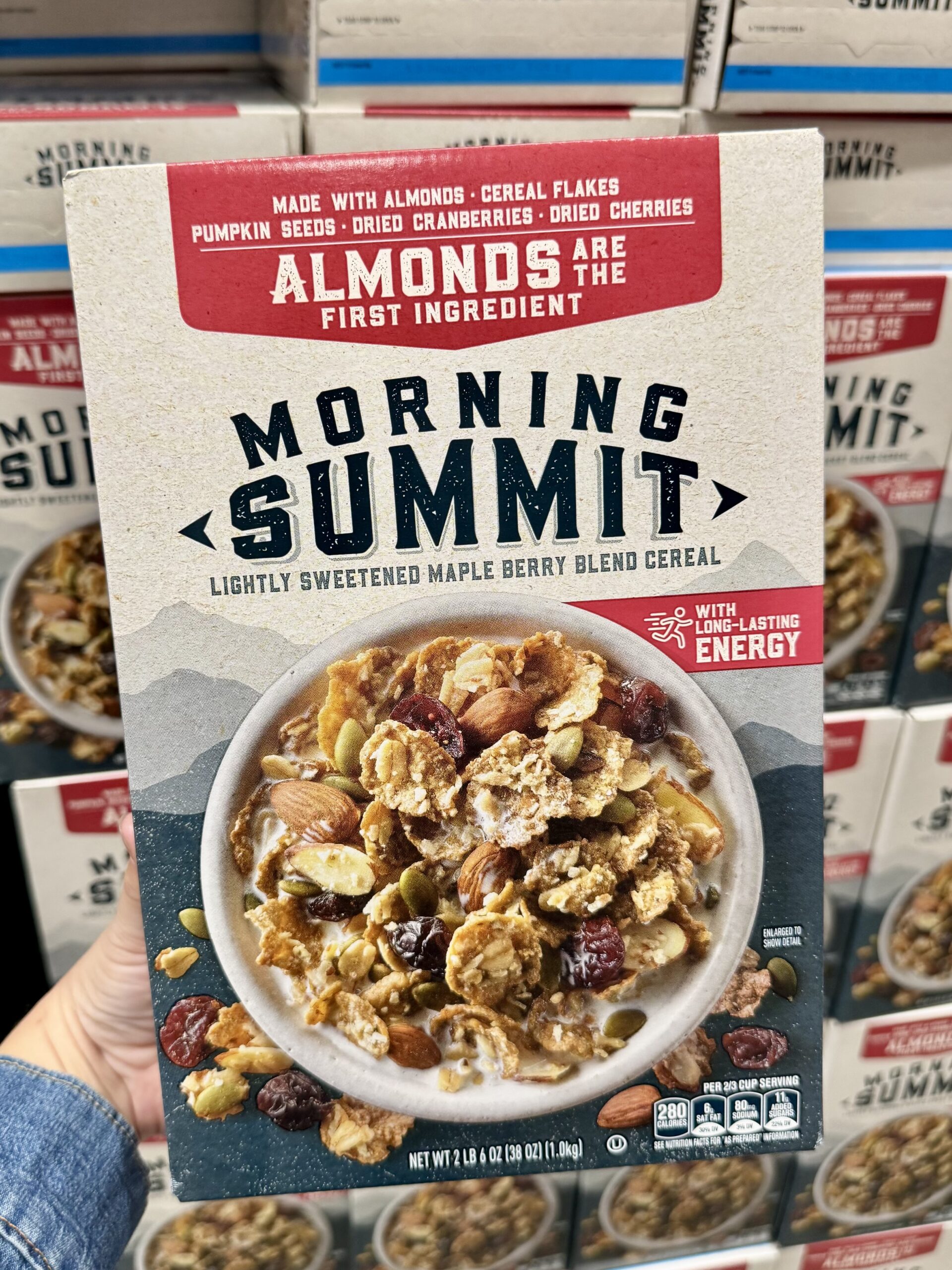 General Mills Morning Summit Maple Berry Cereal
