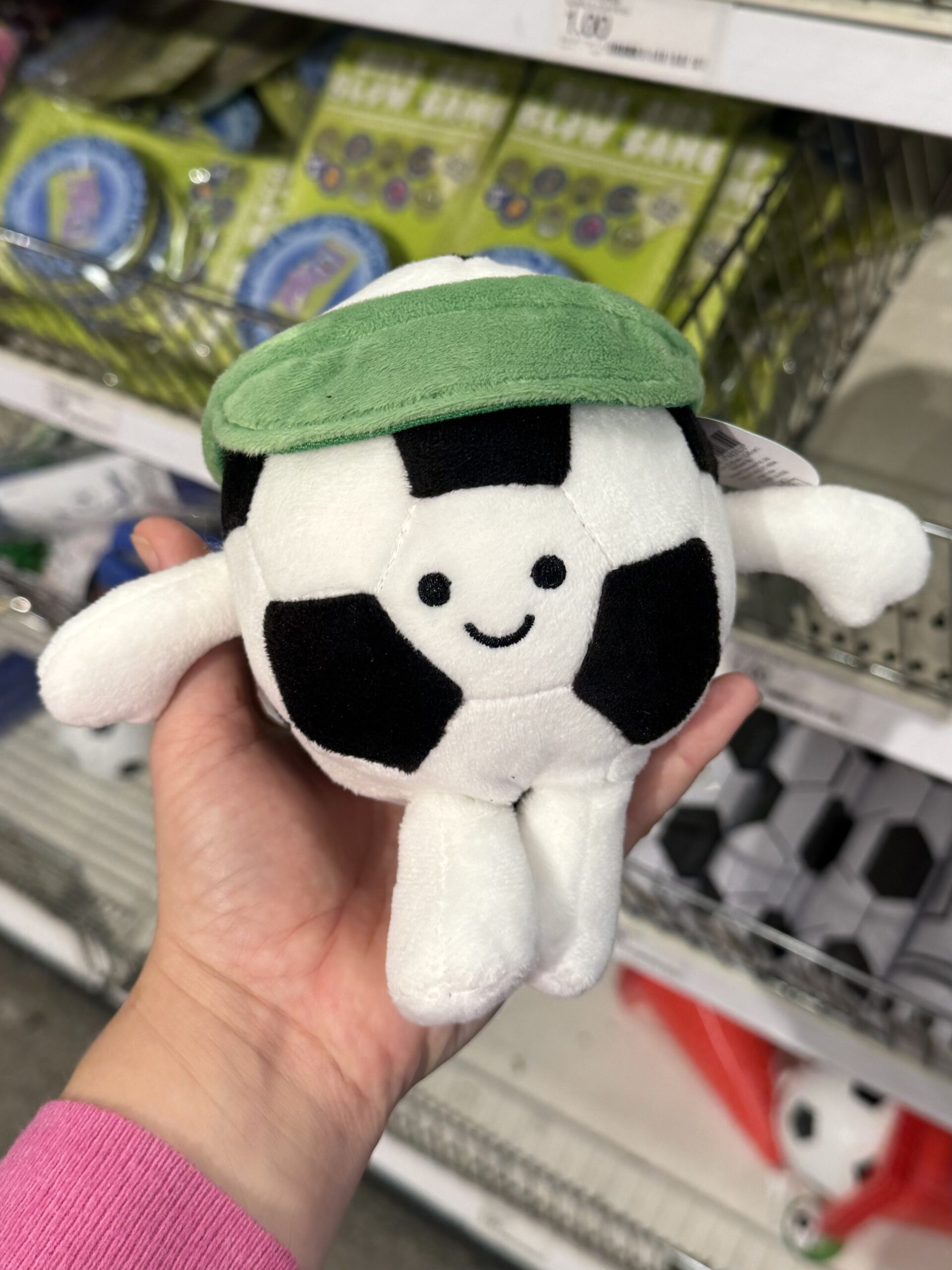 Sports Plush Bag Charm Soccer Ball - Bullseye's Playground™ - in store