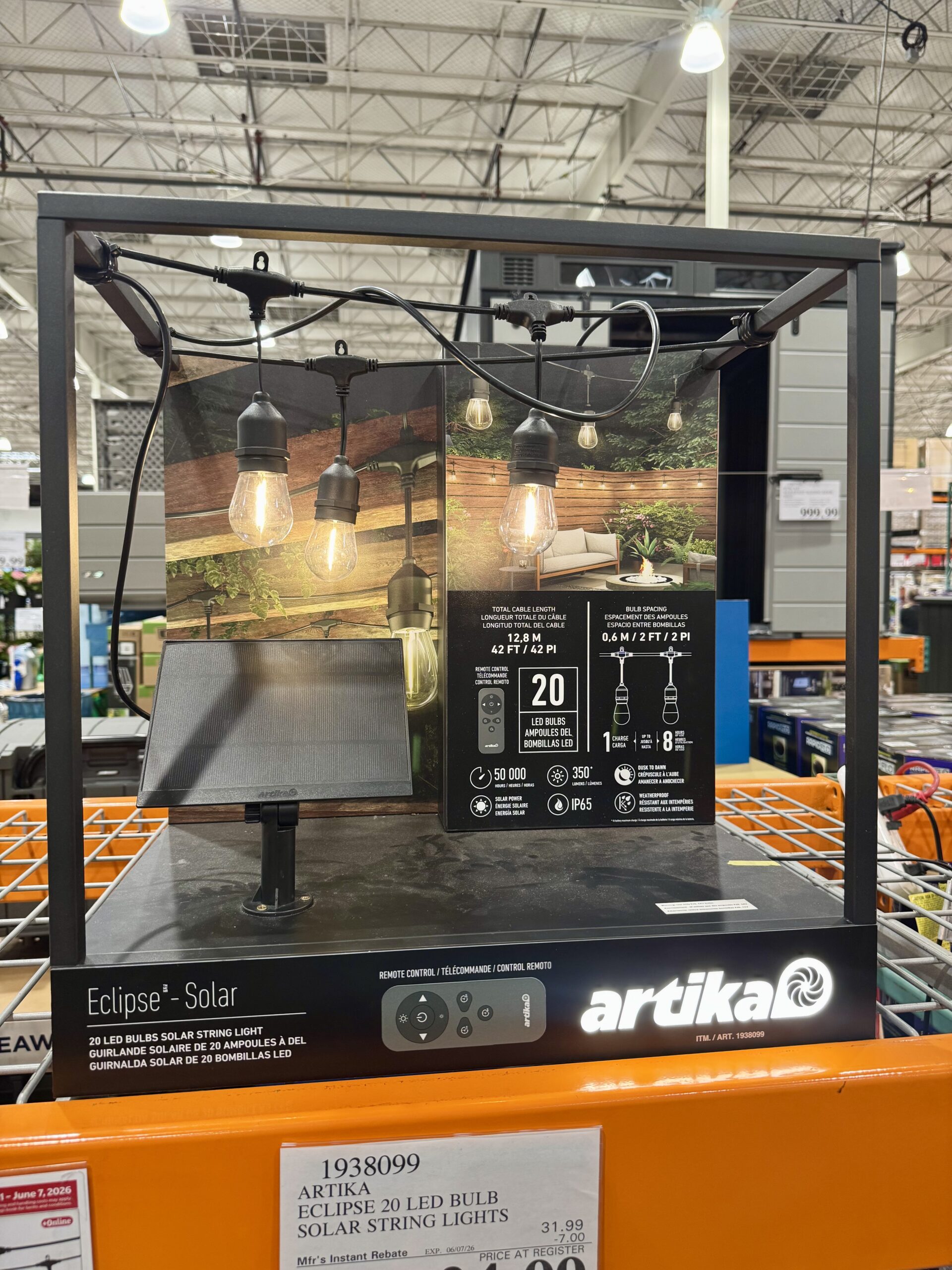 Artika Eclipse Solar String Lights