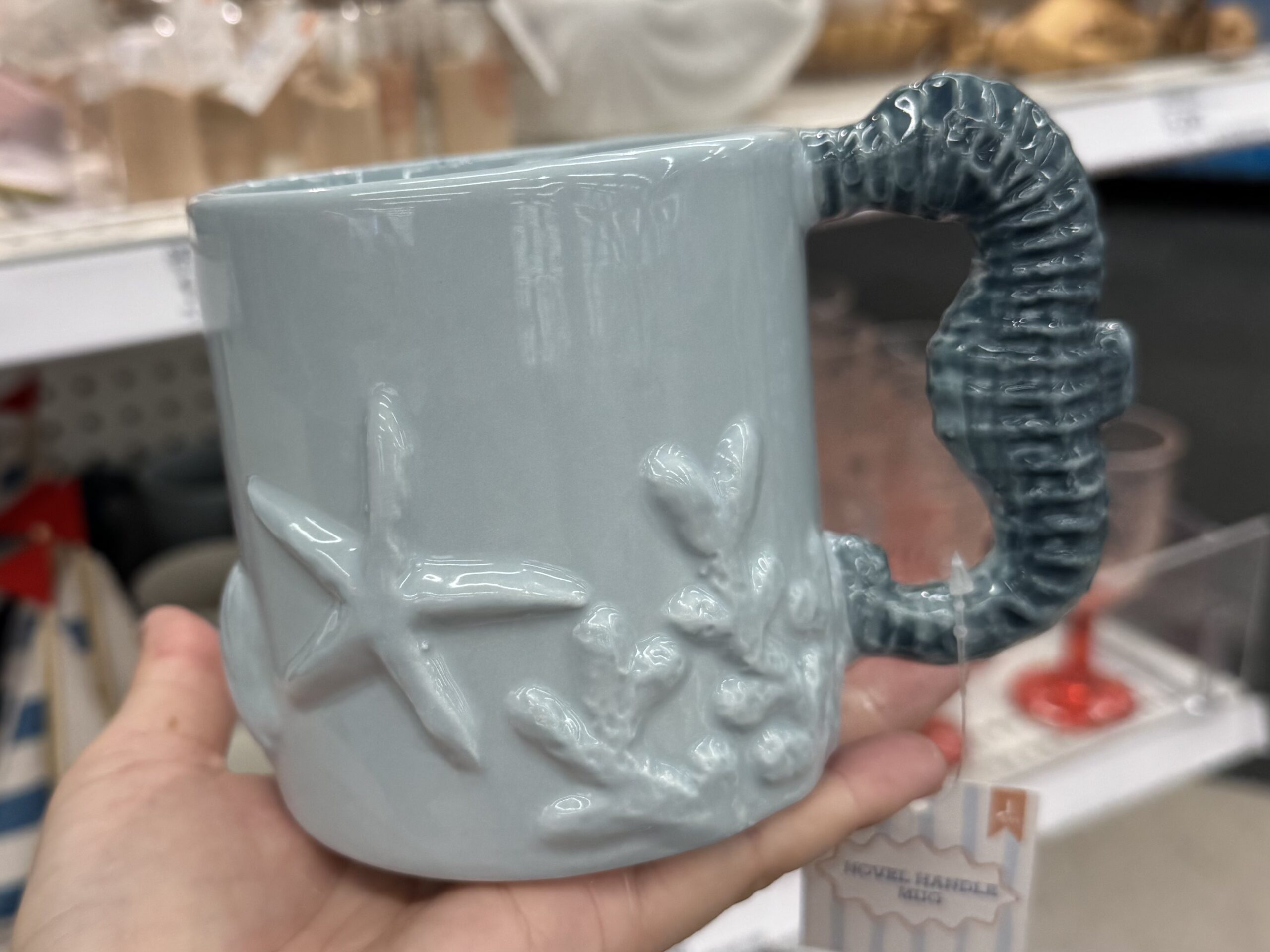 Novel Handle Mug - in store