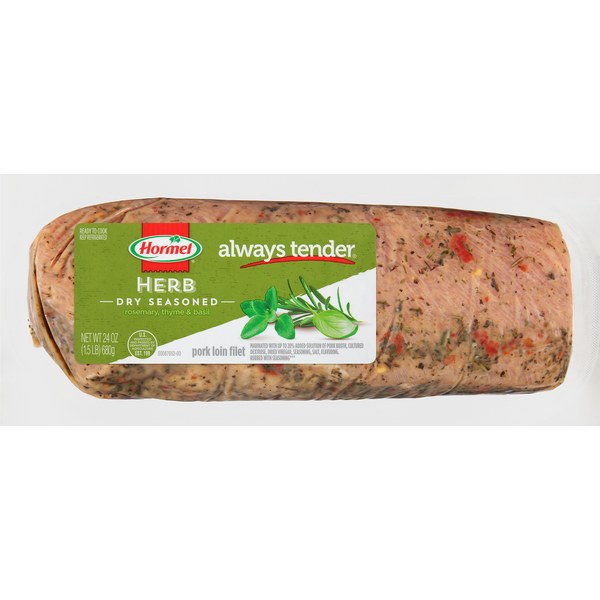 Hormel Always Tender Herb Pork Loin Fillet $9.99