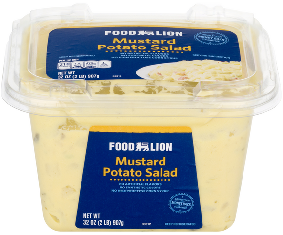 Food Lion Deli Mustard Potato Salad
