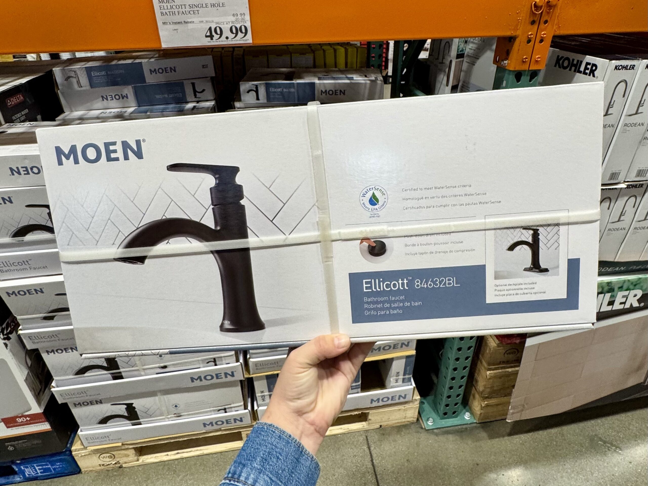 Moen Ellicott Bathroom Faucet