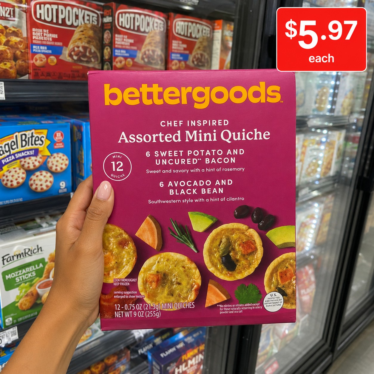 bettergoods CHEF INSPIRED Assorted Mini Quiche