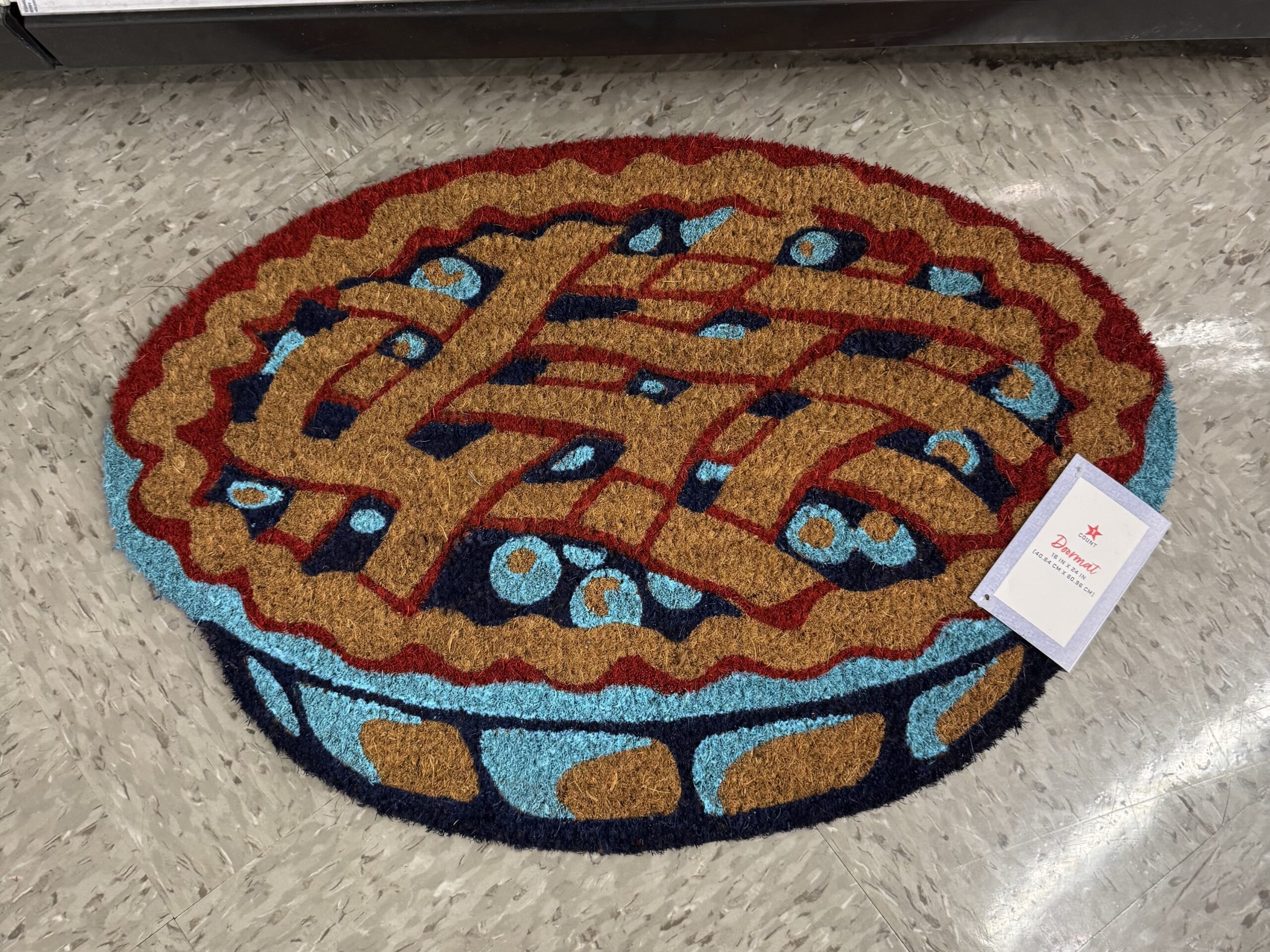 Bullseye's Playground Doormat - in store