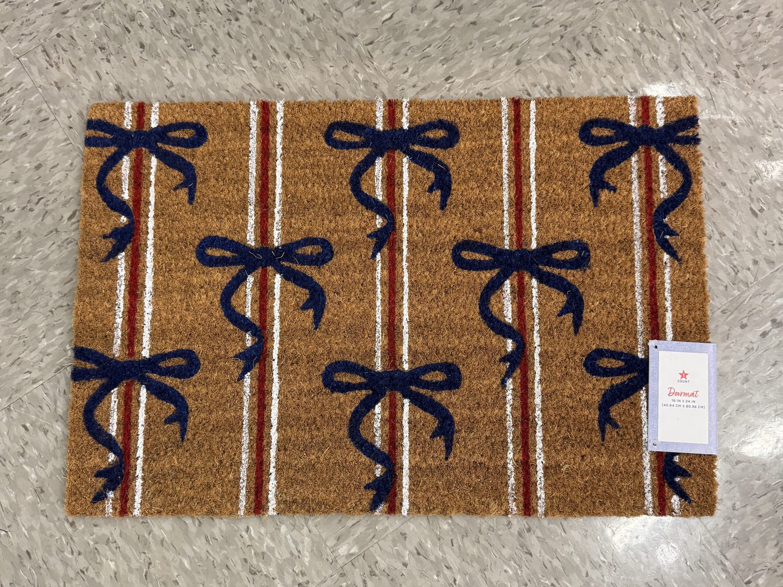 Bullseye's Playground Doormat - in store