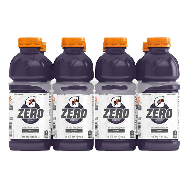 Gatorade G Zero Sugar Grape 8 Pack | $7.98 - $5.99