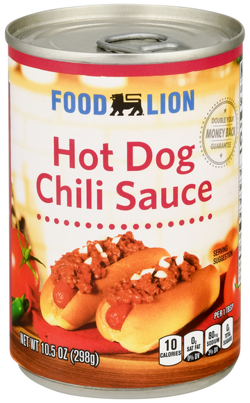 Food Lion Hot Dog Chili Sauce