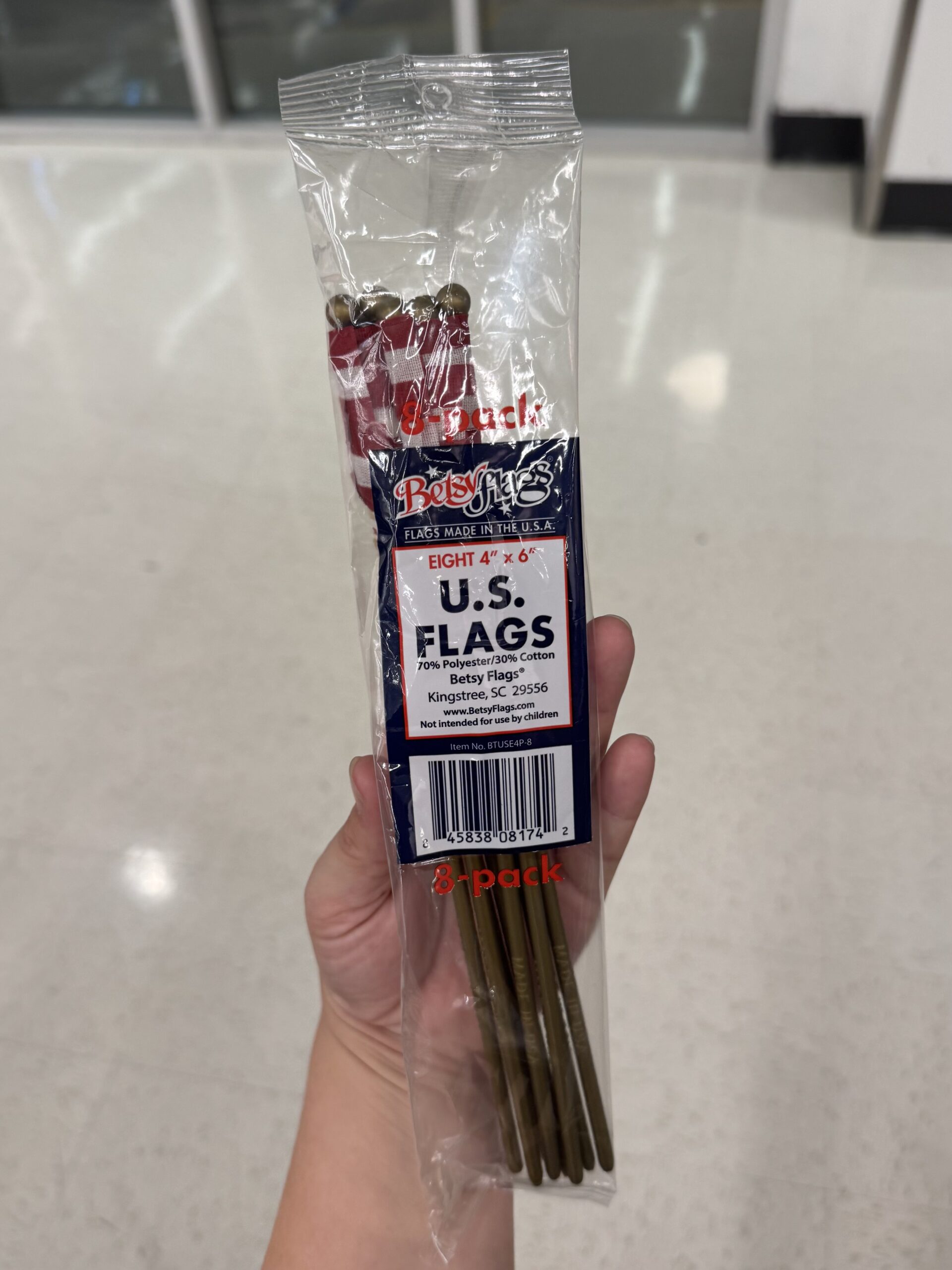 Betsy Flags U.S. Flags - in store