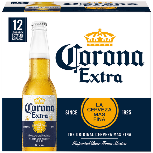 Corona Extra Beer - 12 pk
