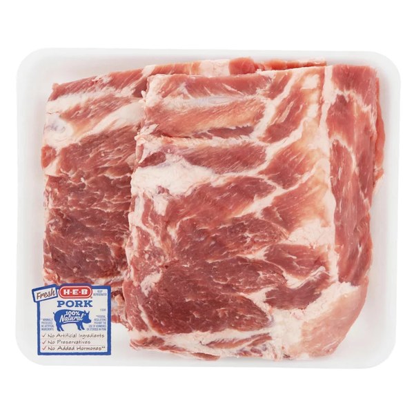 H-E-B Pork Spareribs - Value Pack: $10.65 - $9.86