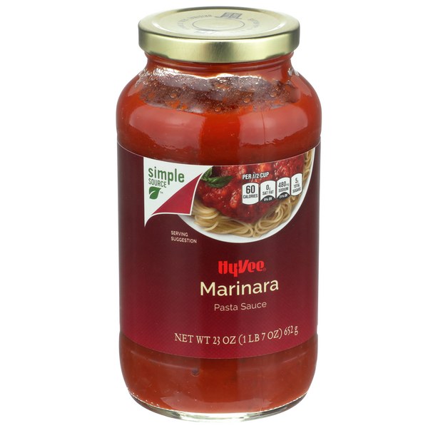 Hy-Vee Marinara Pasta Sauce | $1.99 - $1.28