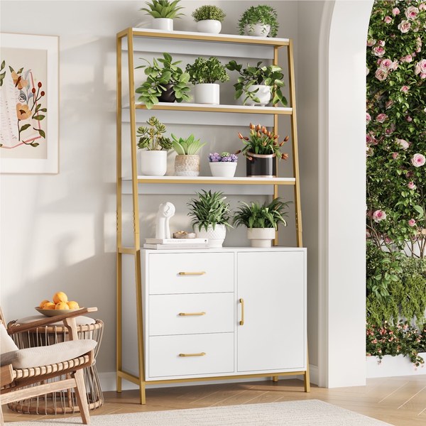 Homfa 75-Inch Tall Bookcase - $79.99