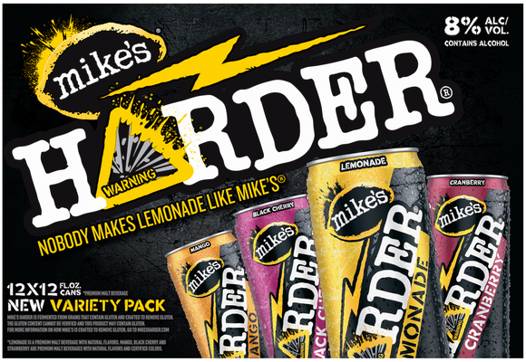 Mike's Harder Variety Pack Malt Beverage - 12 pk