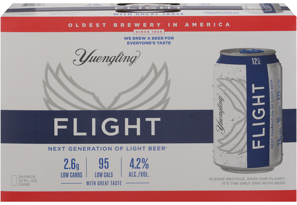 Yuengling Flight Beer - 24 pk