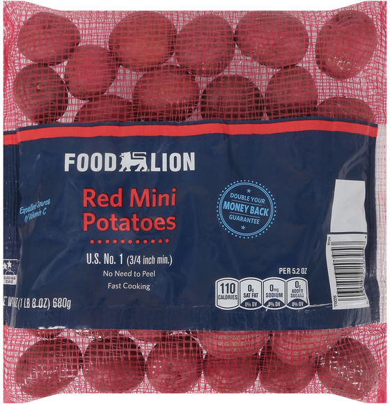 Food Lion Mini Red Potatoes Bag