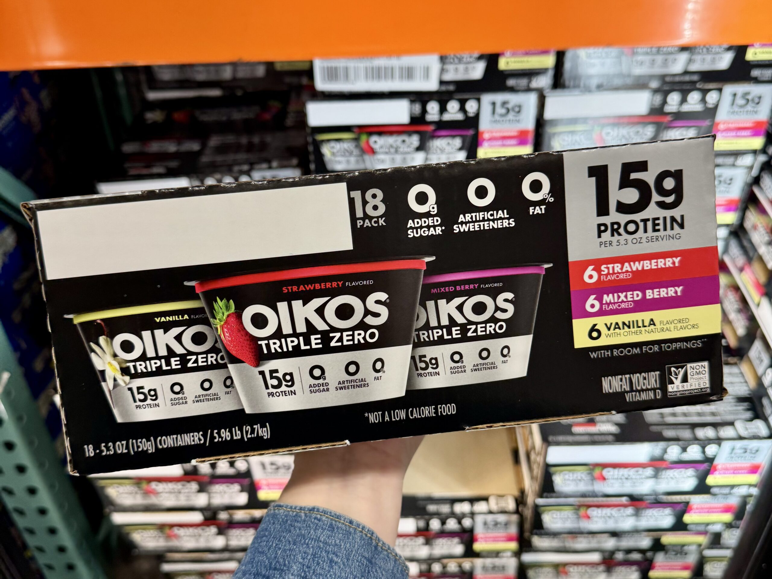 Oikos Triple Zero Nonfat Yogurt Variety Pack