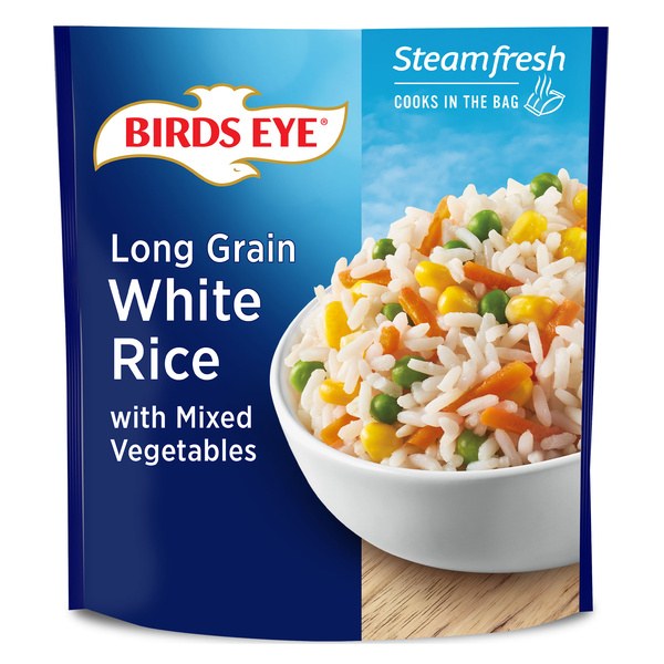 Birds Eye Steamfresh Long Grain White Rice with Mixed Vegetables | $1.49 - 99¢