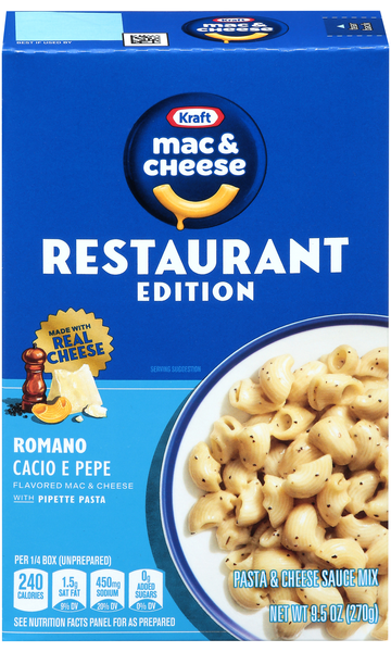 Kraft Romano Cacio E Pepe Flavored Mac & Cheese