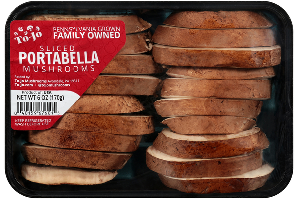 To-Jo Portabella Mushrooms Sliced