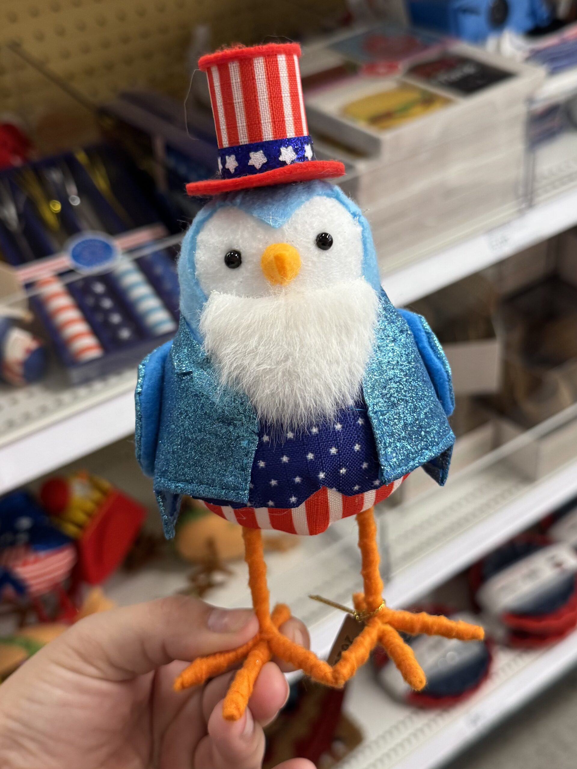 Featherly Friends™ 'Starla' Red White and Blue Girl - in store