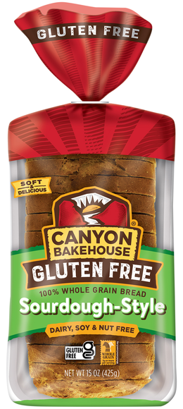 Canyon Bakehouse Gluten Free Sourdough-Style 100% Whole Grain Bread