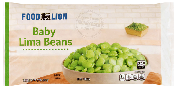 Food Lion Baby Lima Beans Frozen