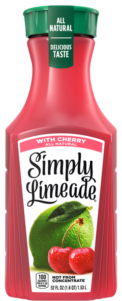 Simply Limeade with Cherry